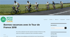 Desktop Screenshot of nanterre-cyclotourisme.fr