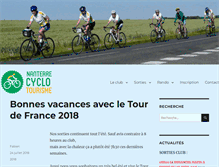 Tablet Screenshot of nanterre-cyclotourisme.fr